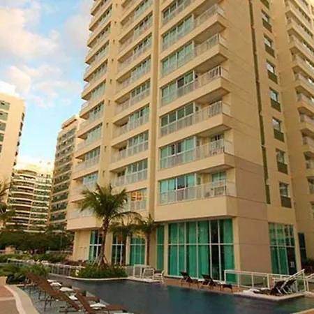 Flat Maravilhoso Inteiro Na Barra Da Tijuca Com Garagem-3